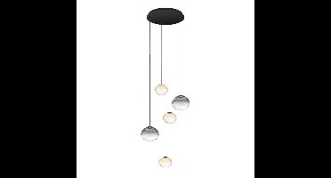 Stars of Light HanglampPantoja zwart Ø 68cm - 390482